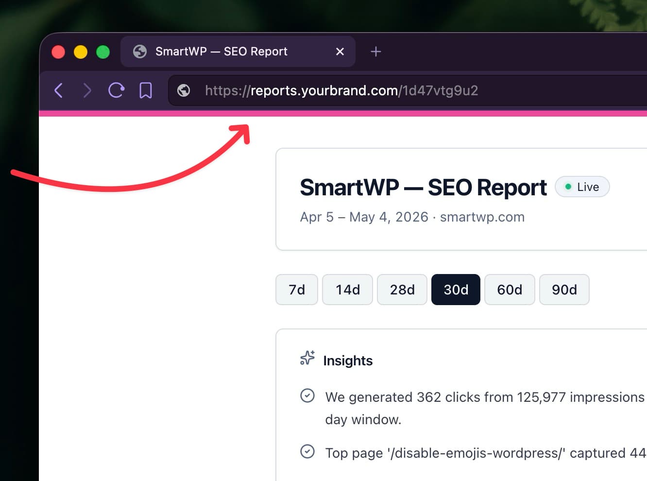 Sharing screenshot