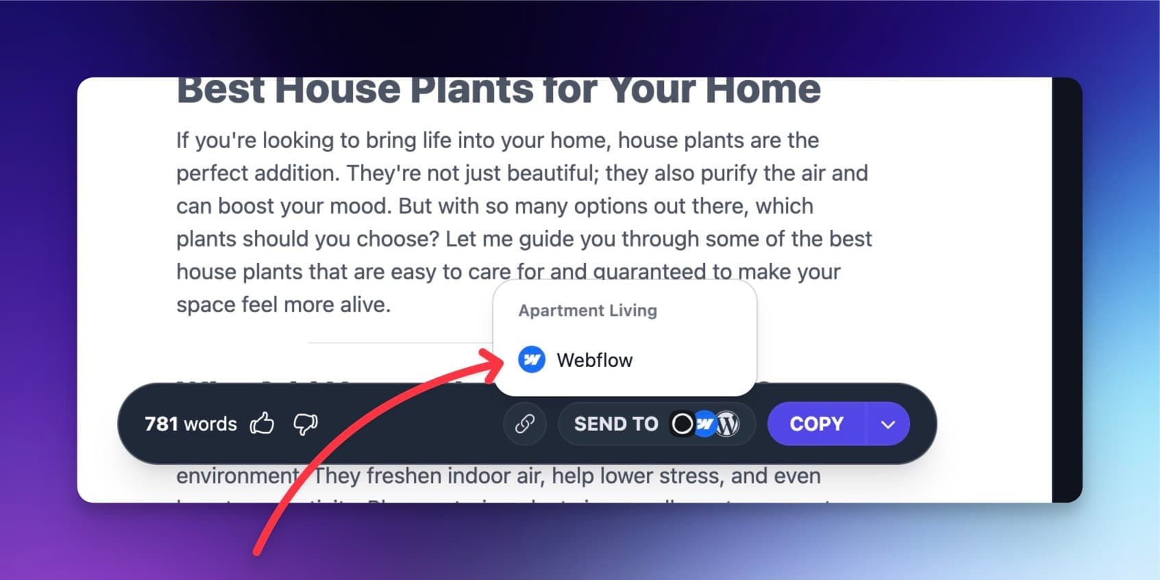 Seamless Publishing screenshot