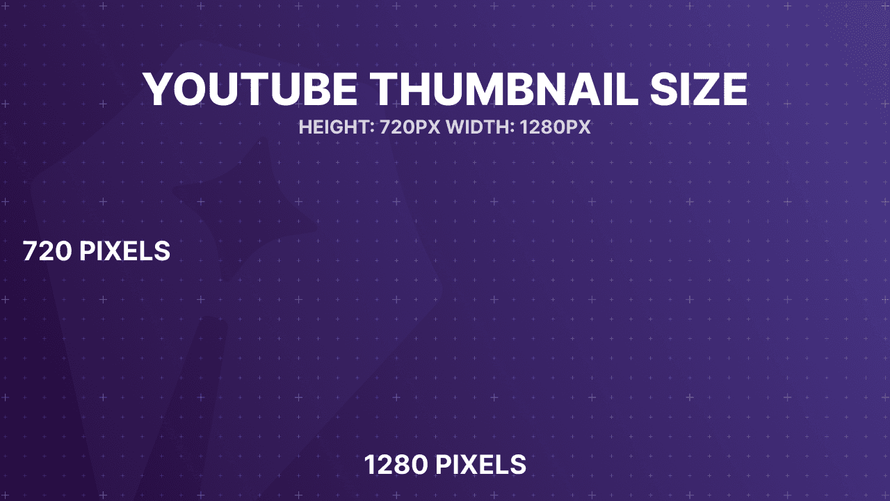 YouTube thumbnail size guide