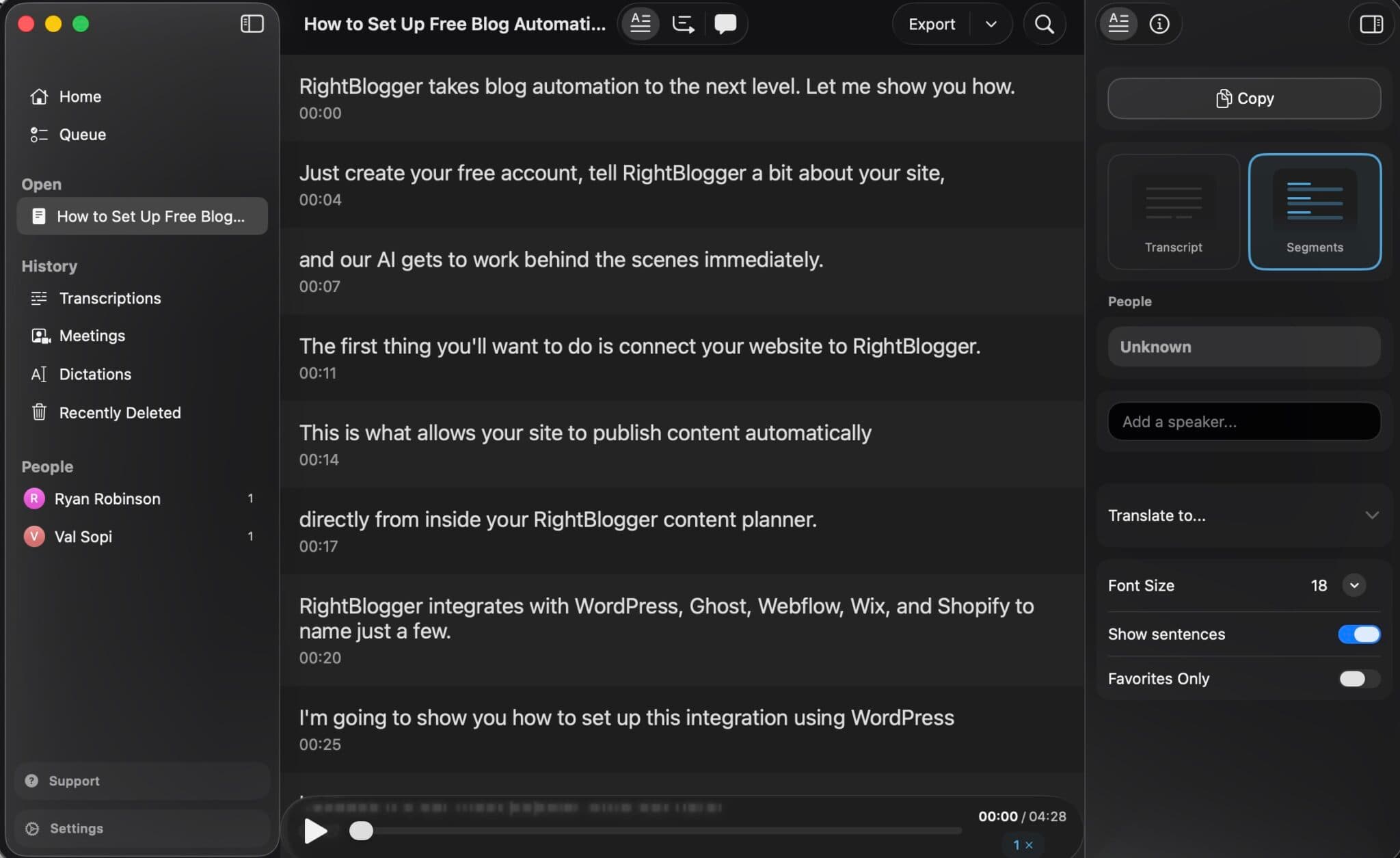 Macwhisper