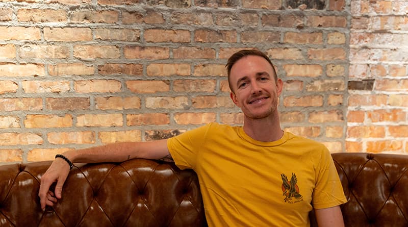 Ryan Robinson Blogger at Coffee Shop