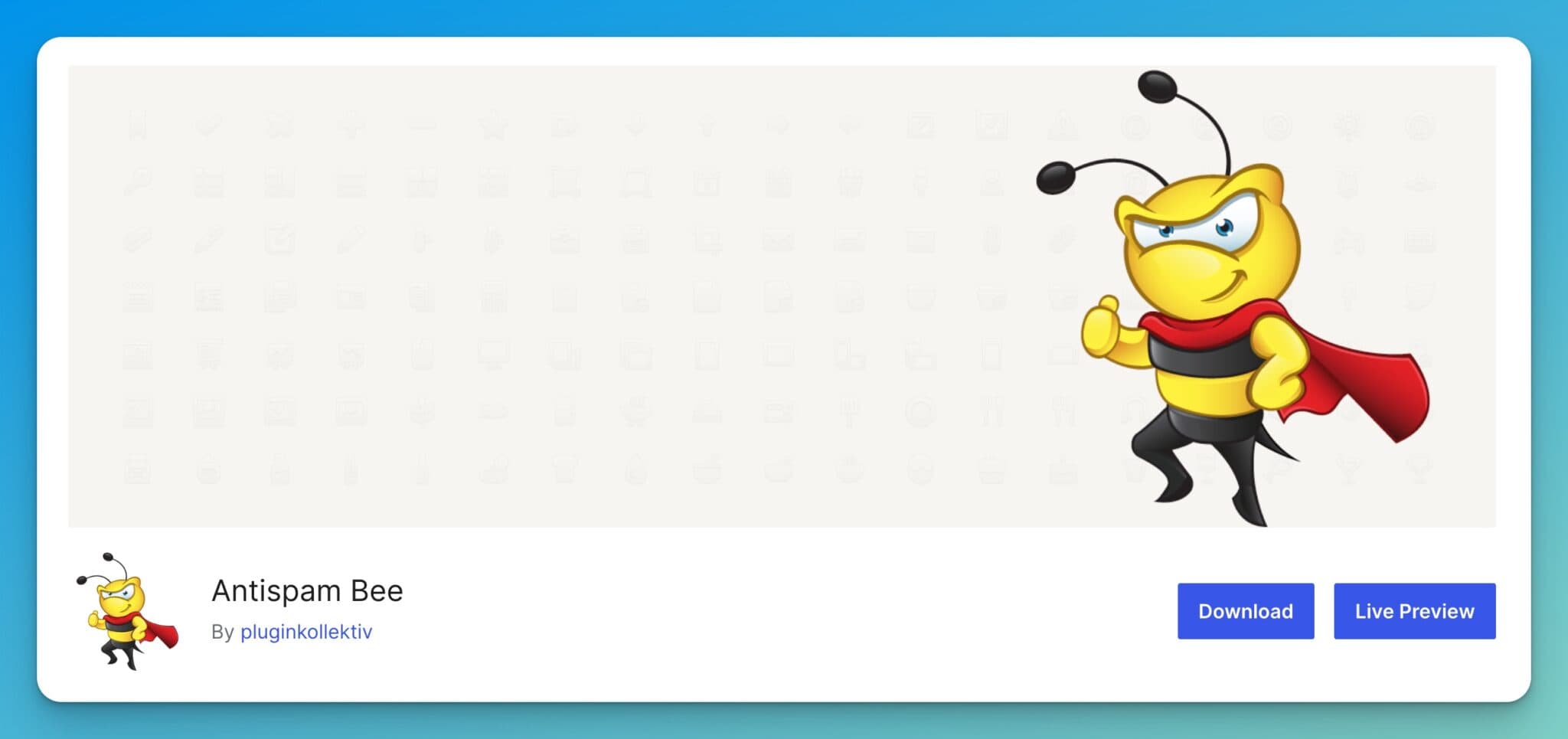 Antispam Bee Plugin for WordPress (Screen Shot)