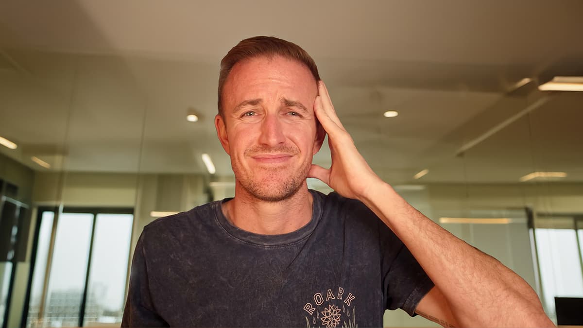 Ryan Robinson Blogger (Frustrated) in Office