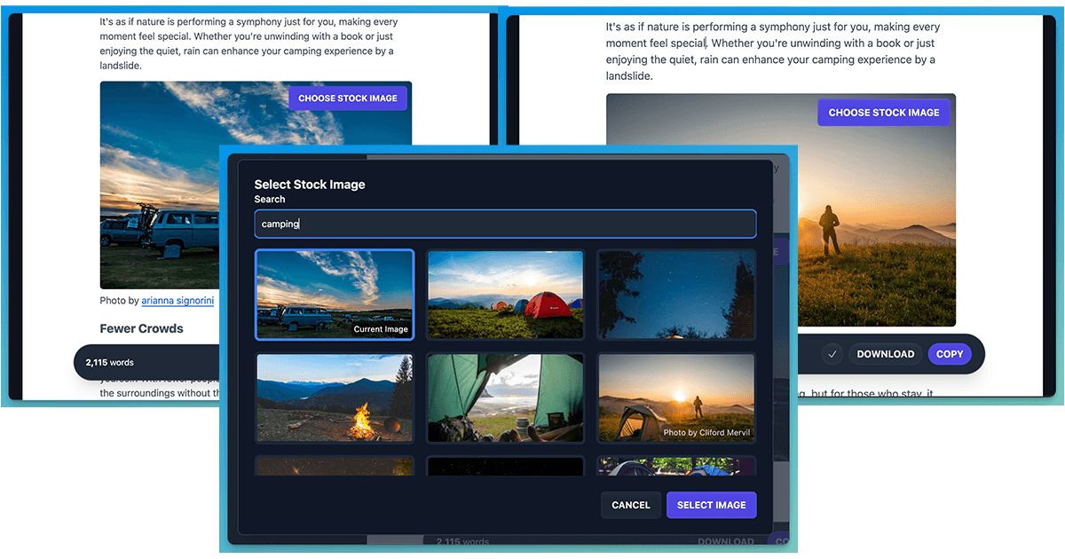 Improve your writing by getting AI suggestions to enhance readability or make your writing more engaging.