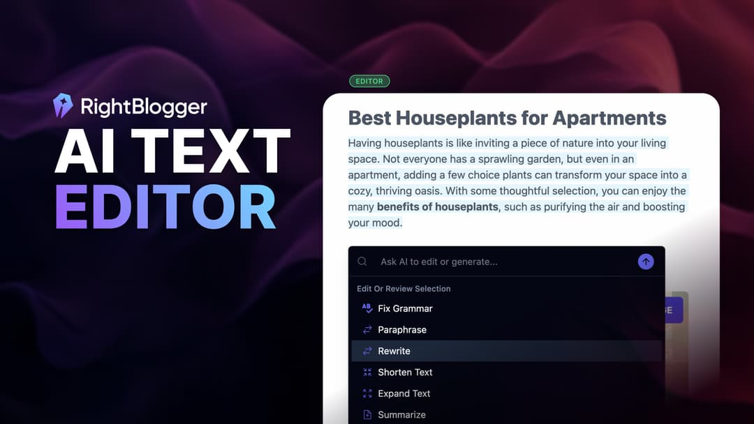 6 Cool Things You Can Do with RightBlogger’s All New Editor