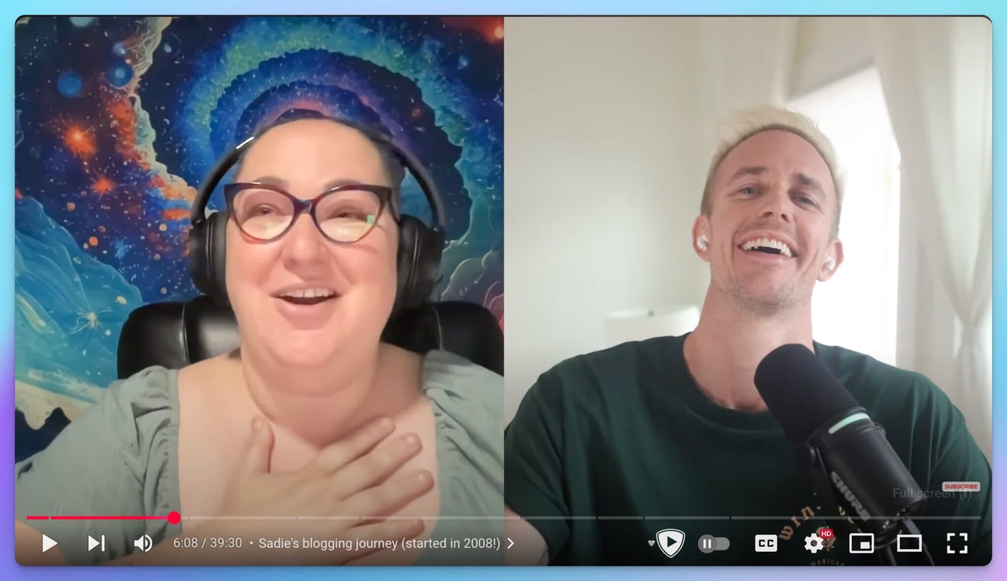 Sadie and Ryan Being Weird (Interview)