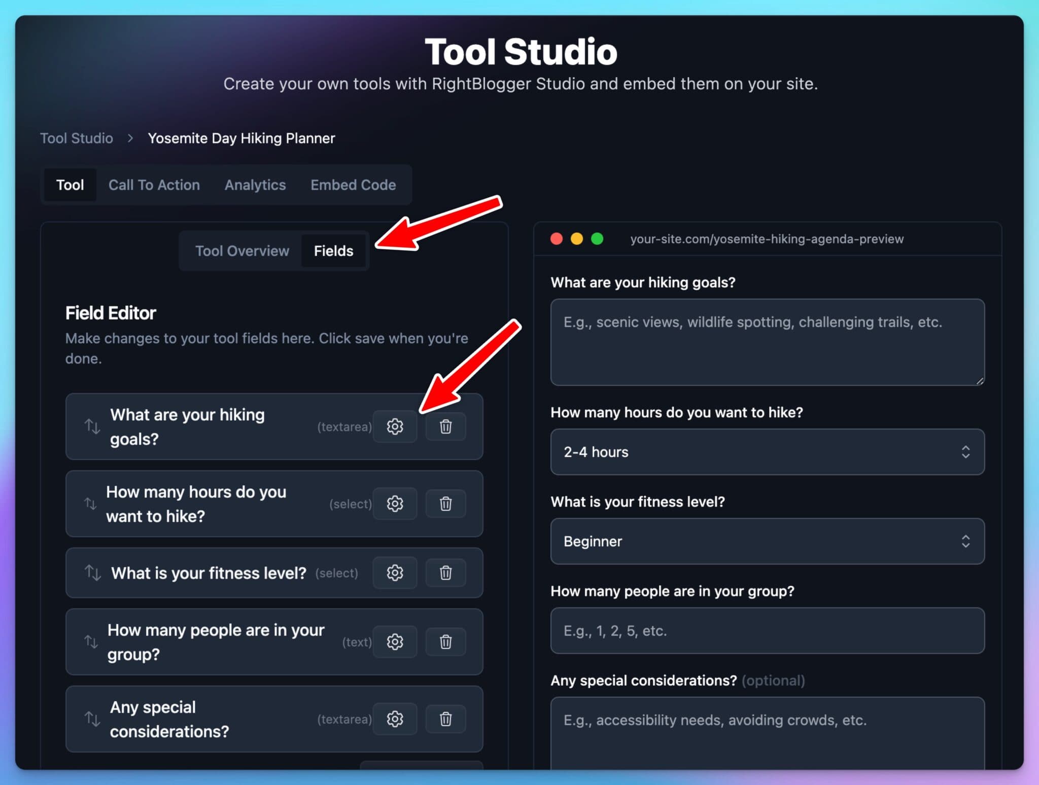 How to Edit Tool Logic (Tool Studio by RightBlogger)