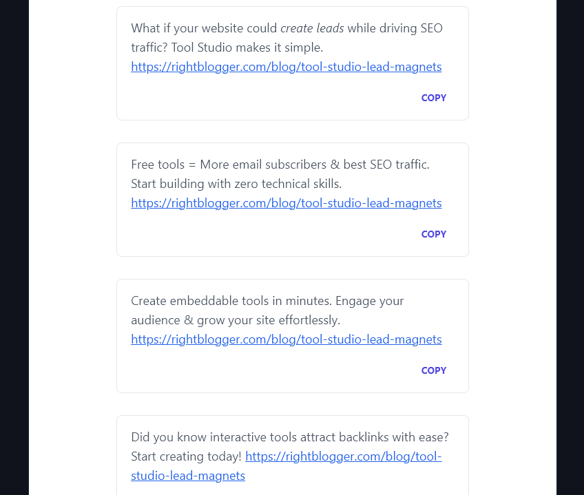 Generating Short LinkedIn Posts Using the LinkedIn Post Generator Tool