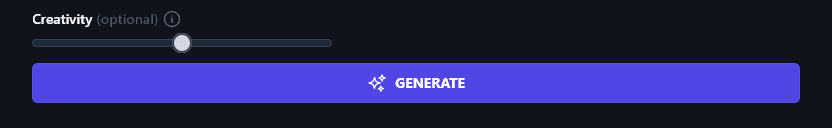 Adjusting the Creativtiy for the TikTok Ideas Generator