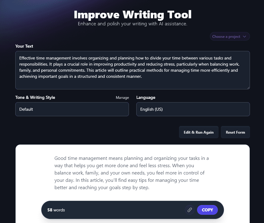 The Piece of Writing, Improved by the AI to Make it Stronger and More Engaging